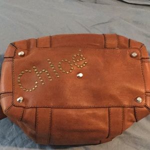 Authentic Chloe Lamb Leather Handbag